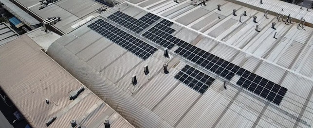 Panel solar SGS Chile