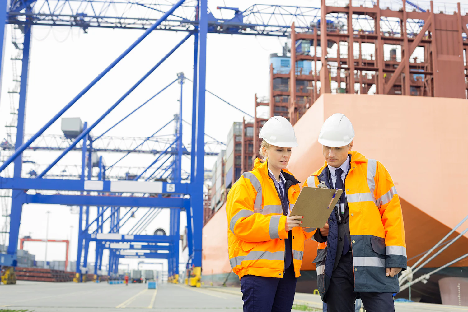 Two Employee On Site