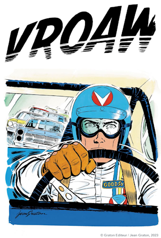 Onomatopée Vroaw et M. Vaillant au volant