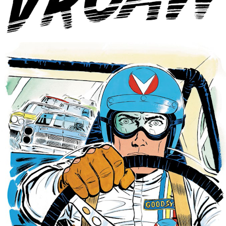 Onomatopée Vroaw et M. Vaillant au volant