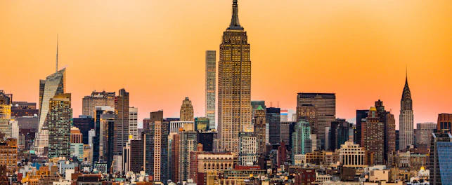 New York city skyline