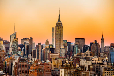 New York city skyline