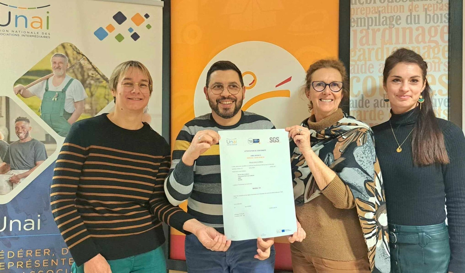 Equipe UNAI Quali et RSE