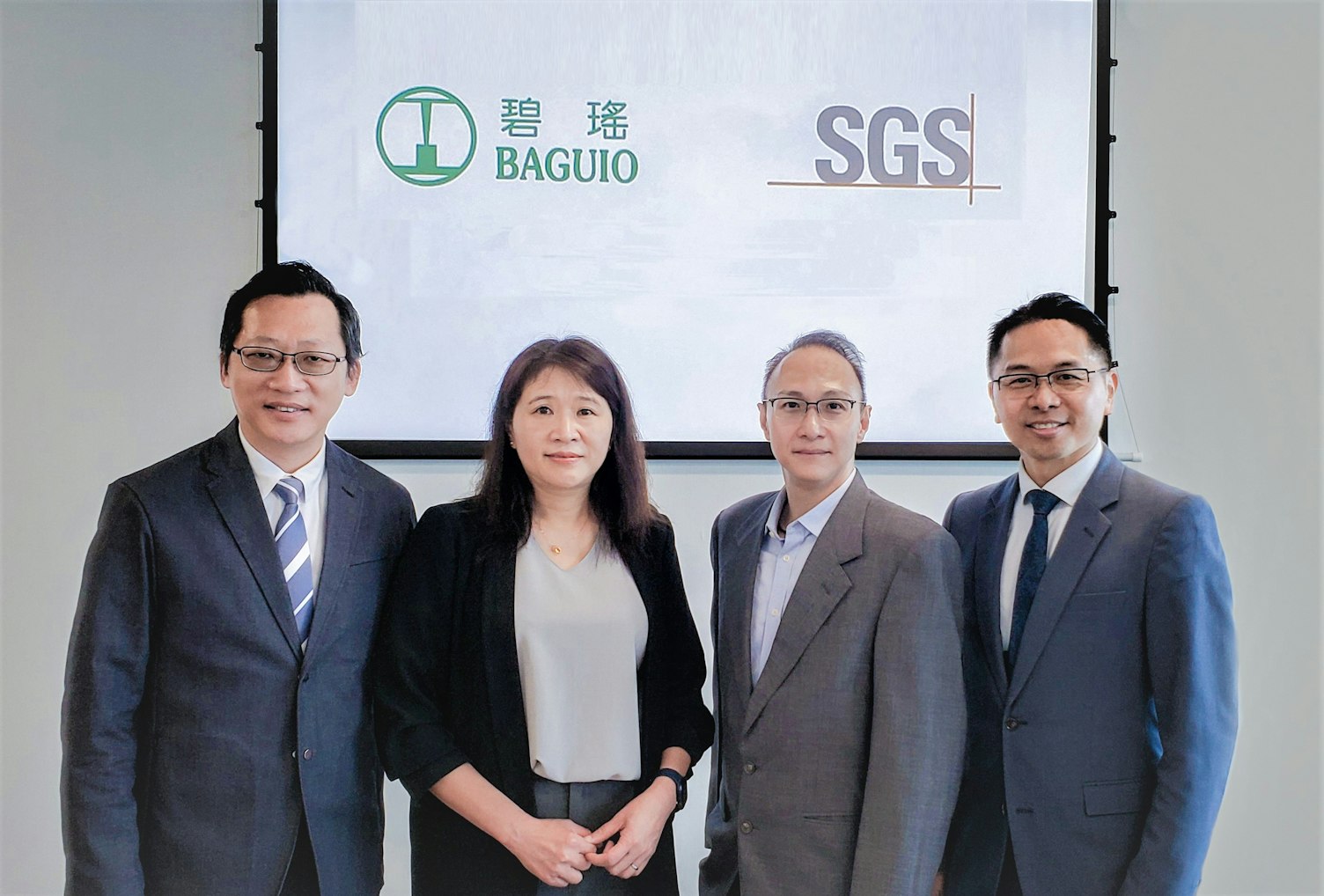 Baguio X SGS S-Carbon signing ceremony