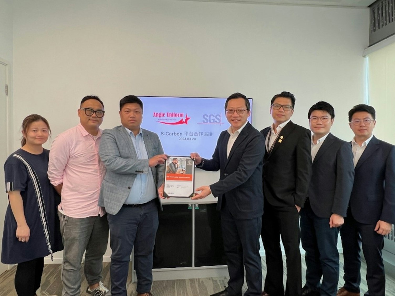 Angie International S-Carbon MOU