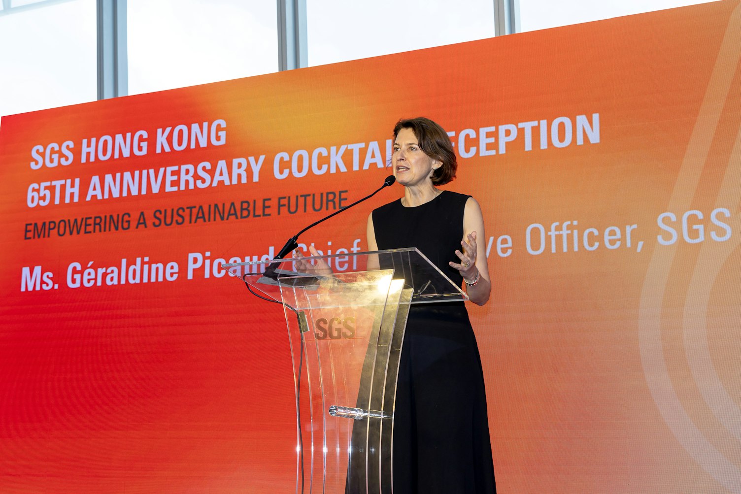 SGS Hong Kong 65 Anniversary Geraldine Speech CHI