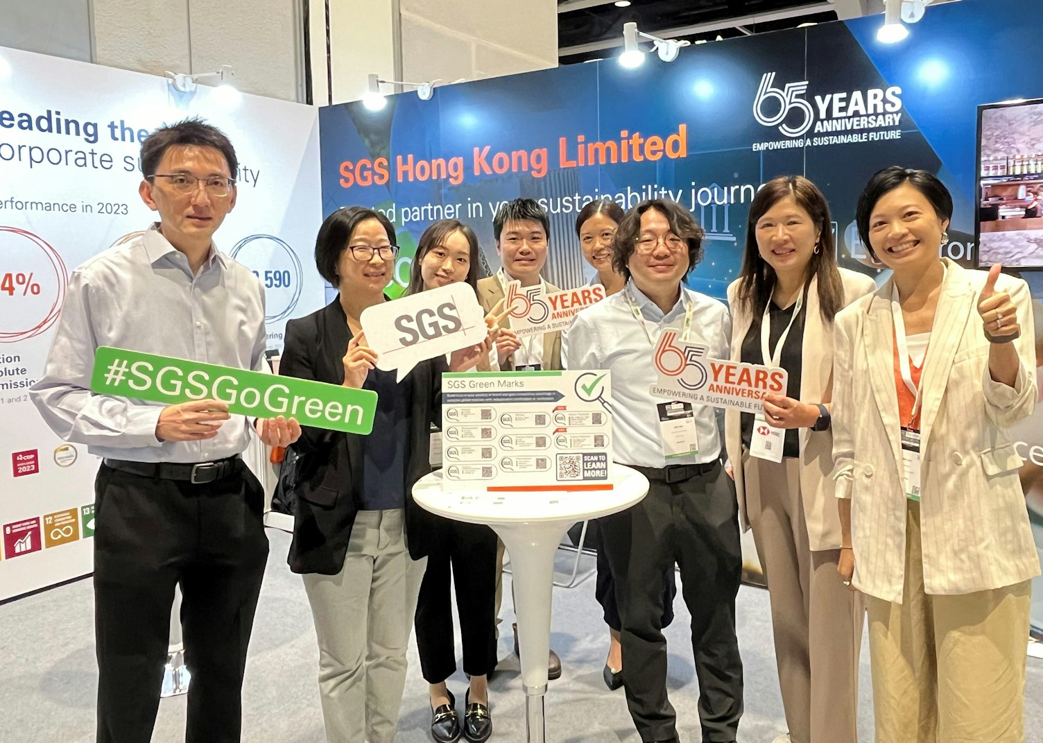 SGS sponsored and exhibited at ReThink HK Sustainable Business Forum