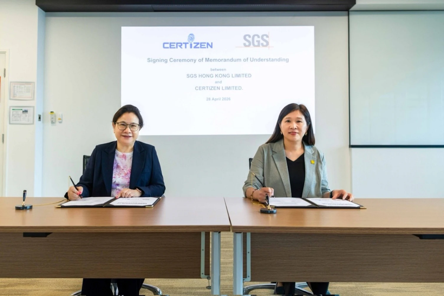 SGS signs Certizen MOU