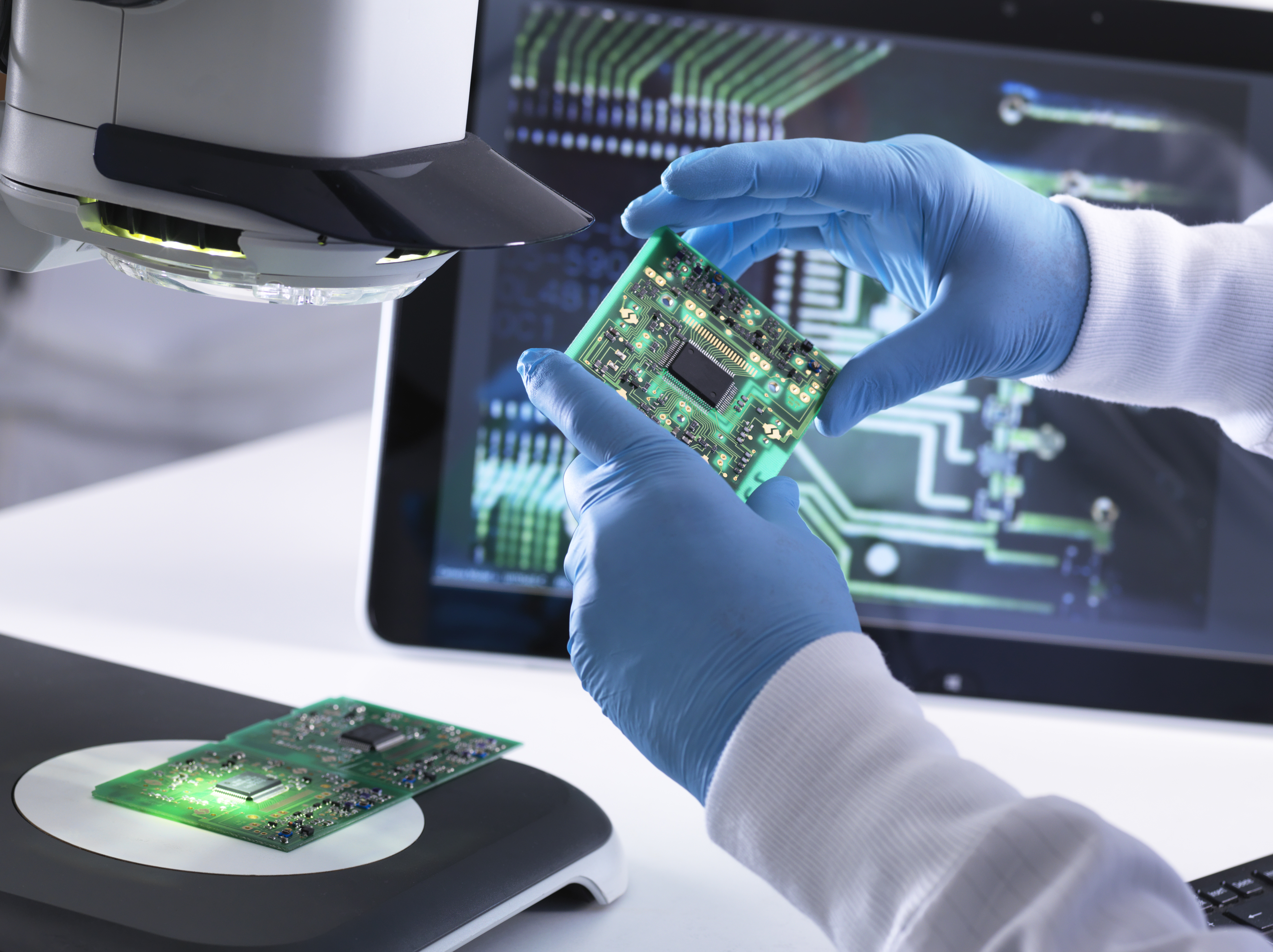 circuit boards quality control for the electronics industry