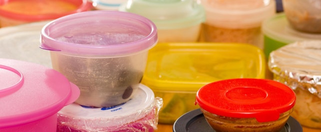 Colorful Plastic Food Containers