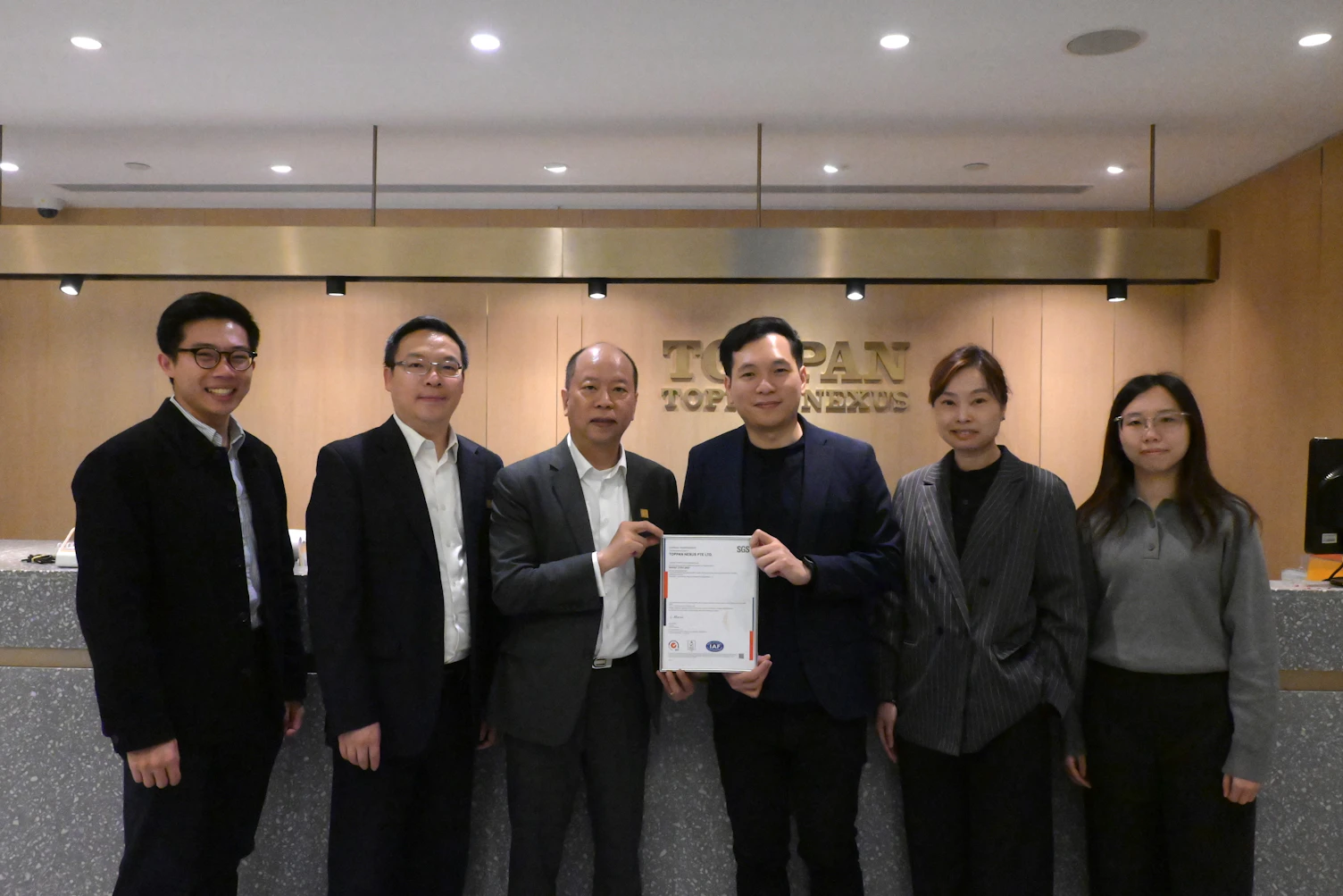 TOPPAN Nexus ISO 27001 cert presentation