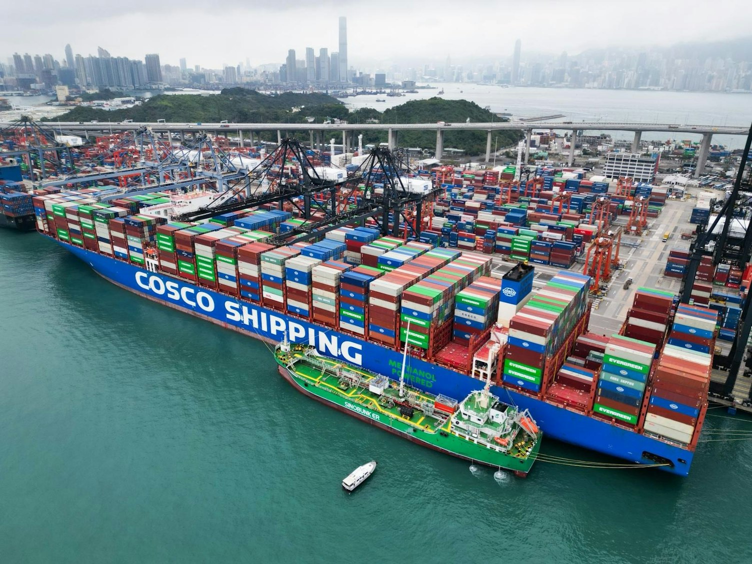 SGS Supports Green Methanol Bunkering Operation in Hong Kong