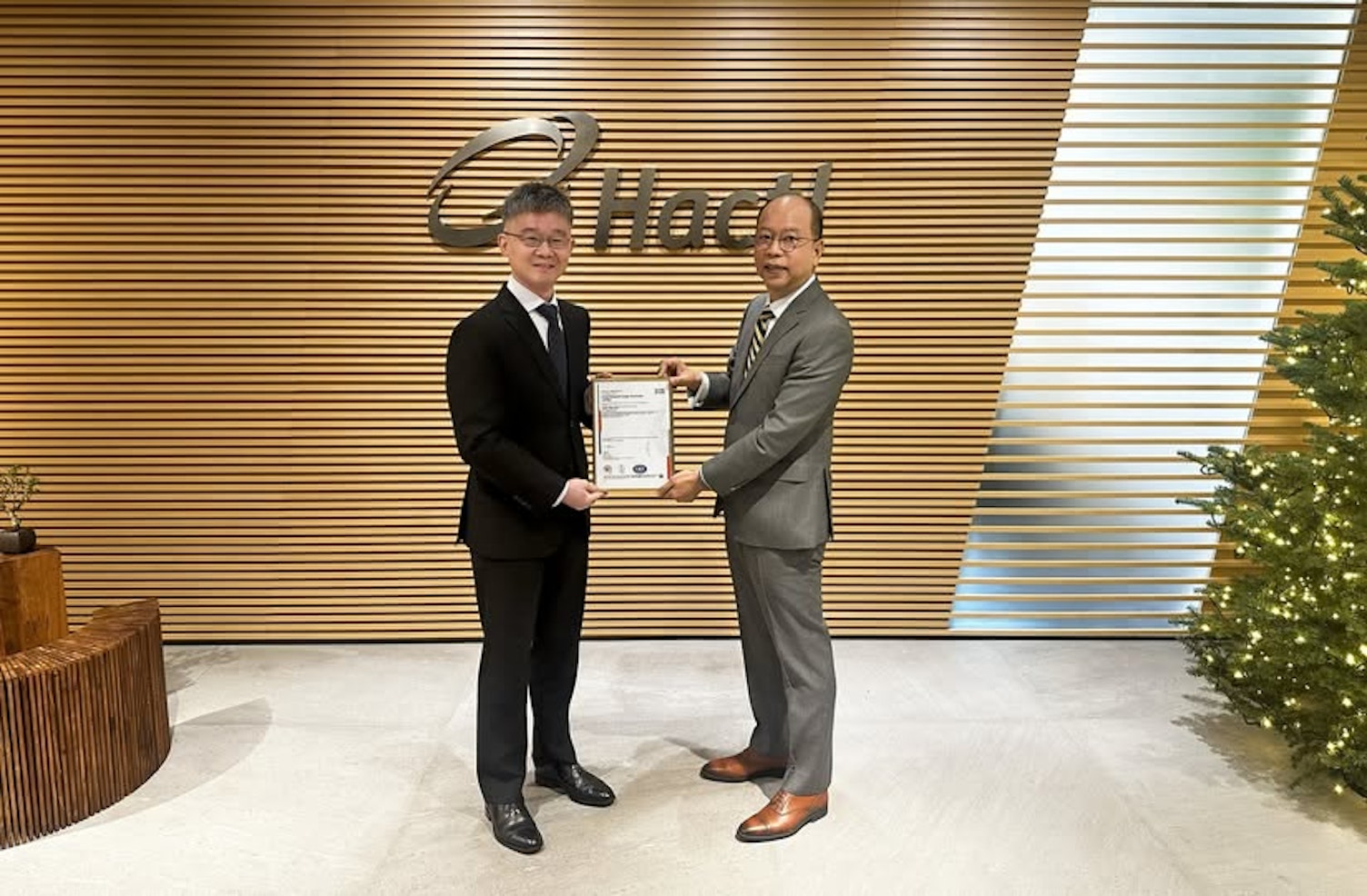 Hactl ISO 27001 cert presentation