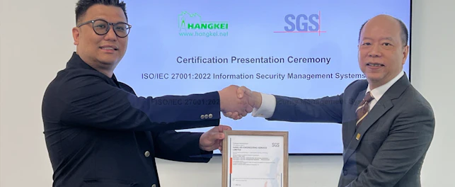 Hang Kei Engineering Service ISO 27001 Certification