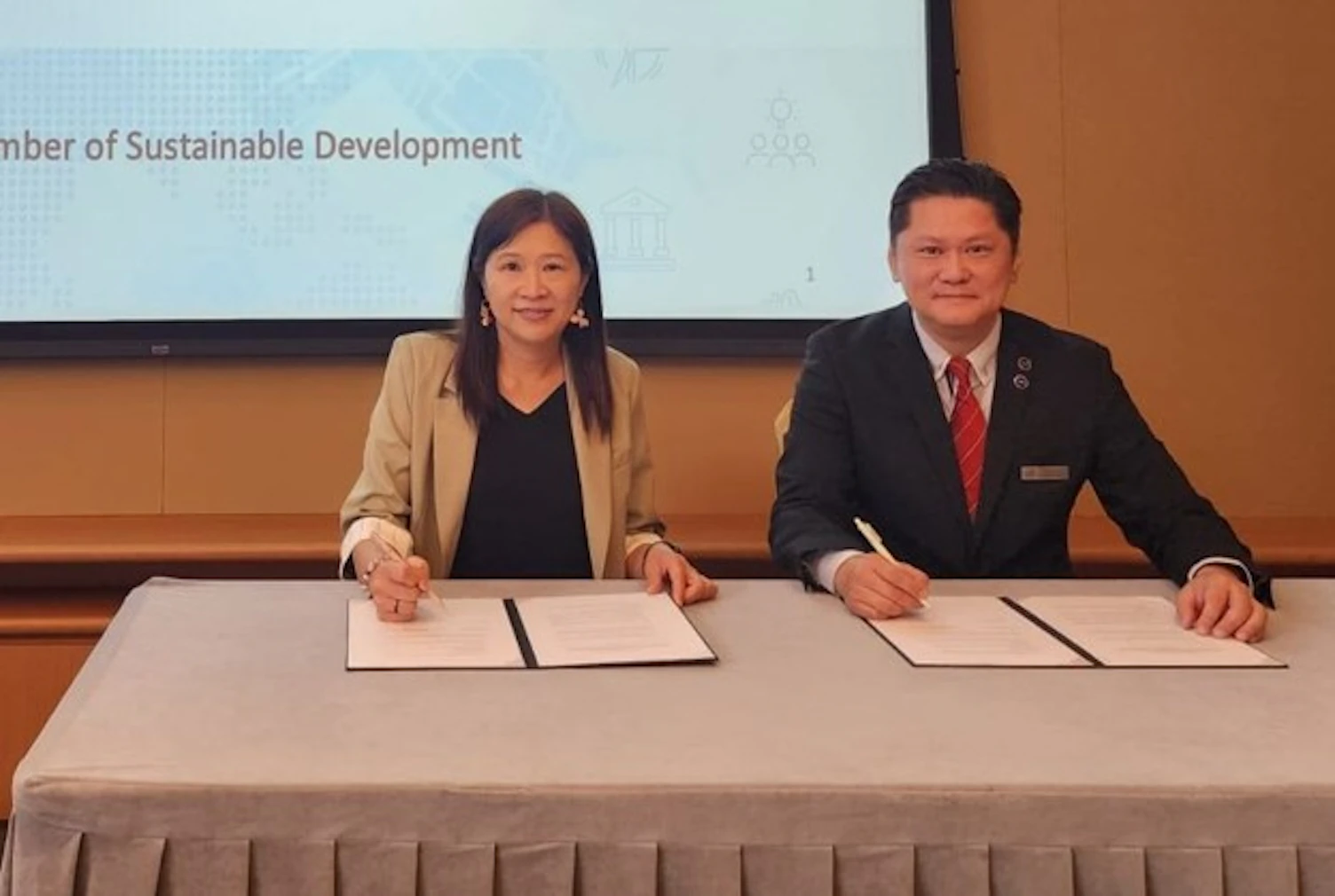 SGS x ICSD signing ceremony