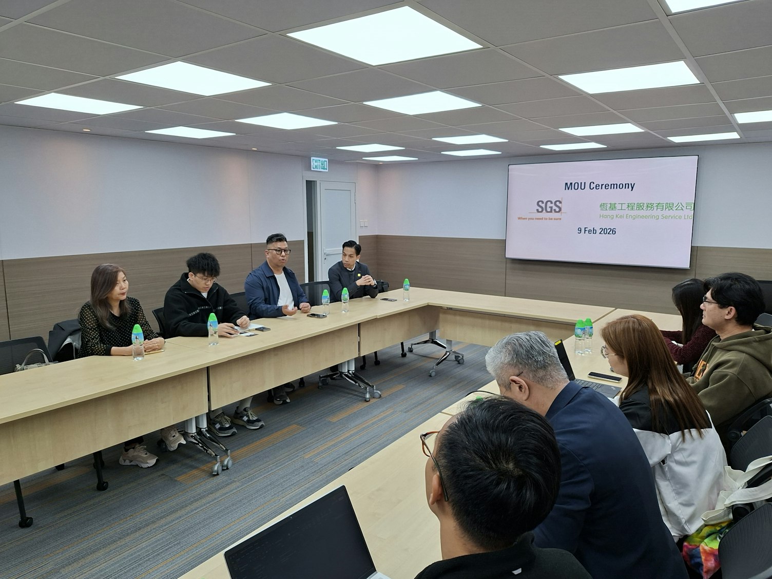 SGS and Hang Kei Sign Strategic MOU Discussion