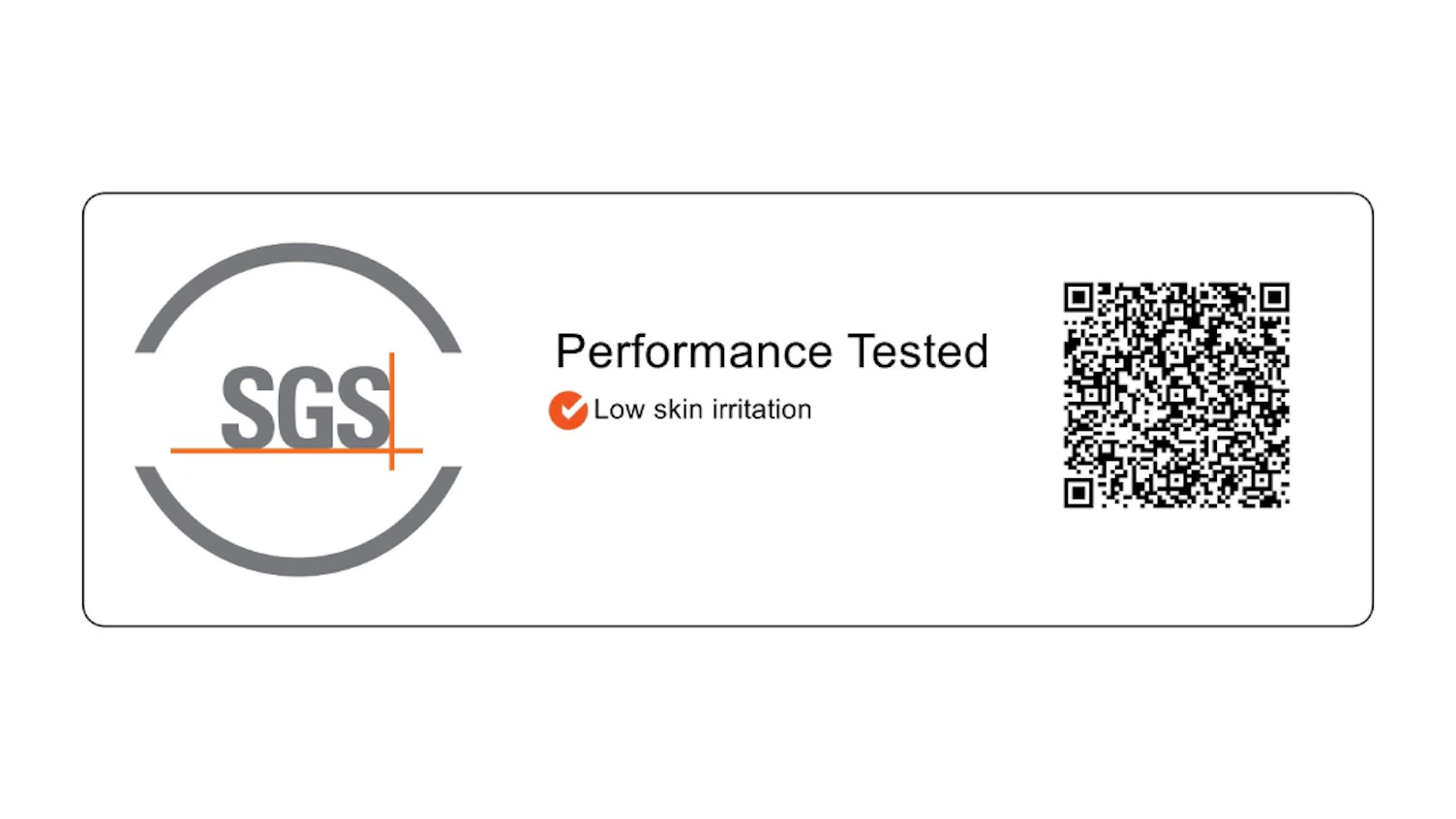 SGS Performance Mark_AFontaine_Low Skin Irritation 1067px