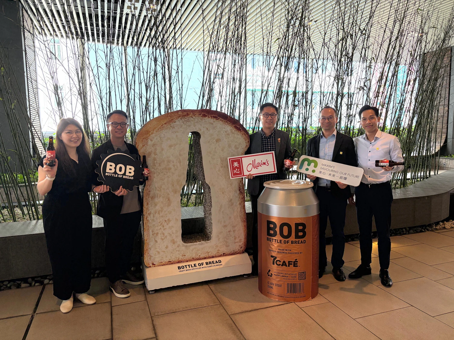 Green Marks Awarded to Upcycled Beer Product by Maxims Group
