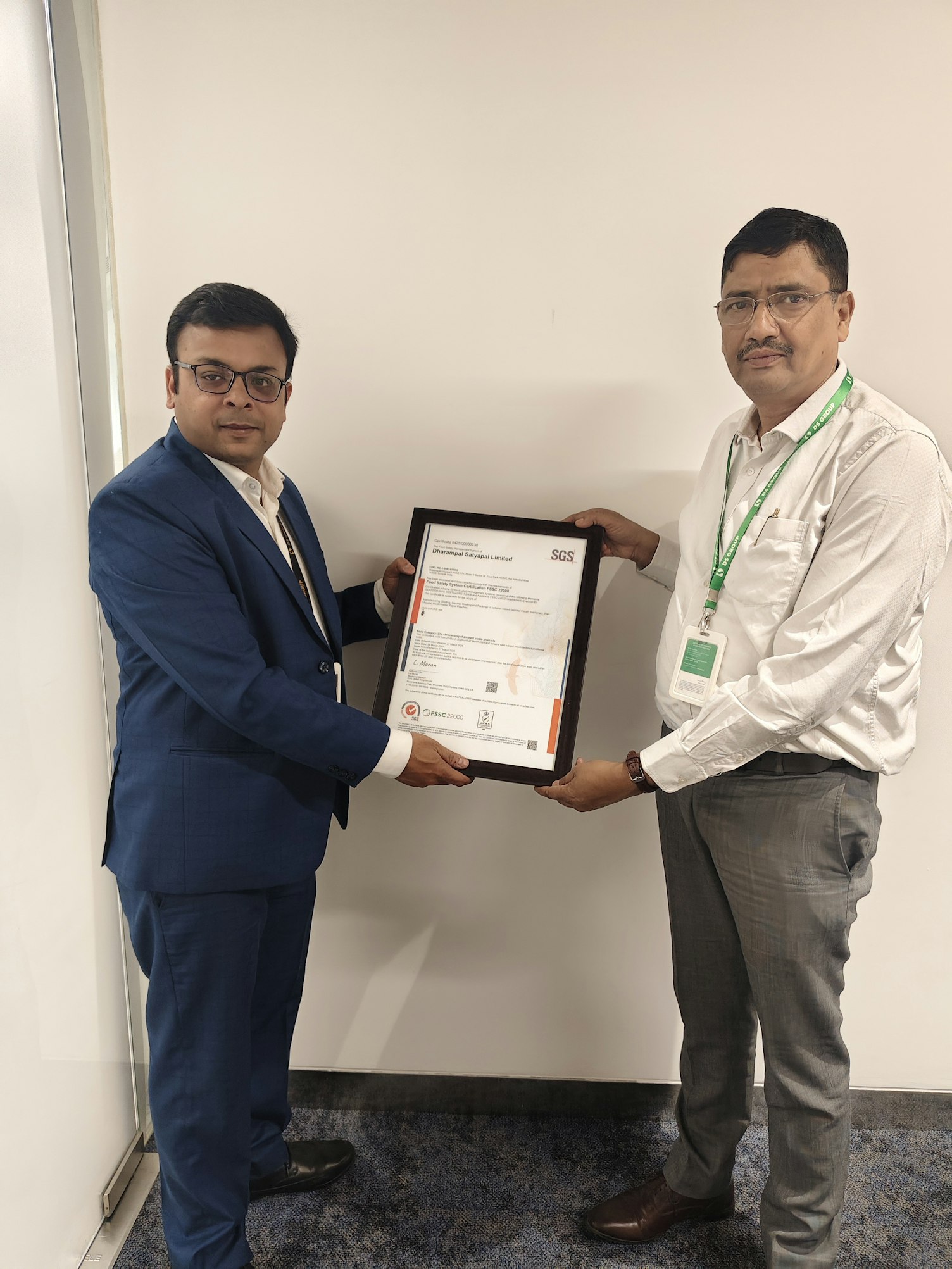 DS GROUP HANDOVER