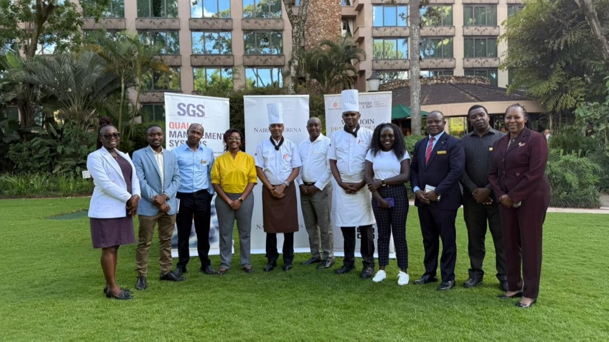 Nairobi Serena Hotel Reinforces Food Safety Leadership with Successful SGS Audit