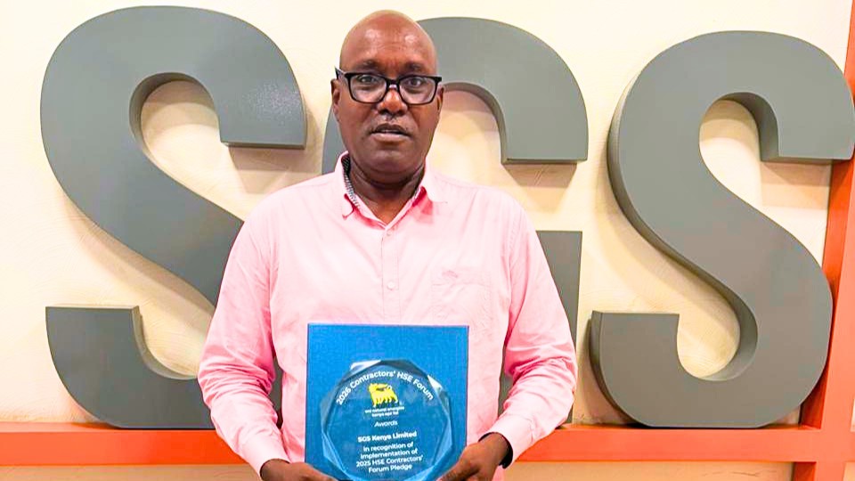 SGS Receives HSE Award at Eni Natural Energies Kenya 2026 Contractors Forum
