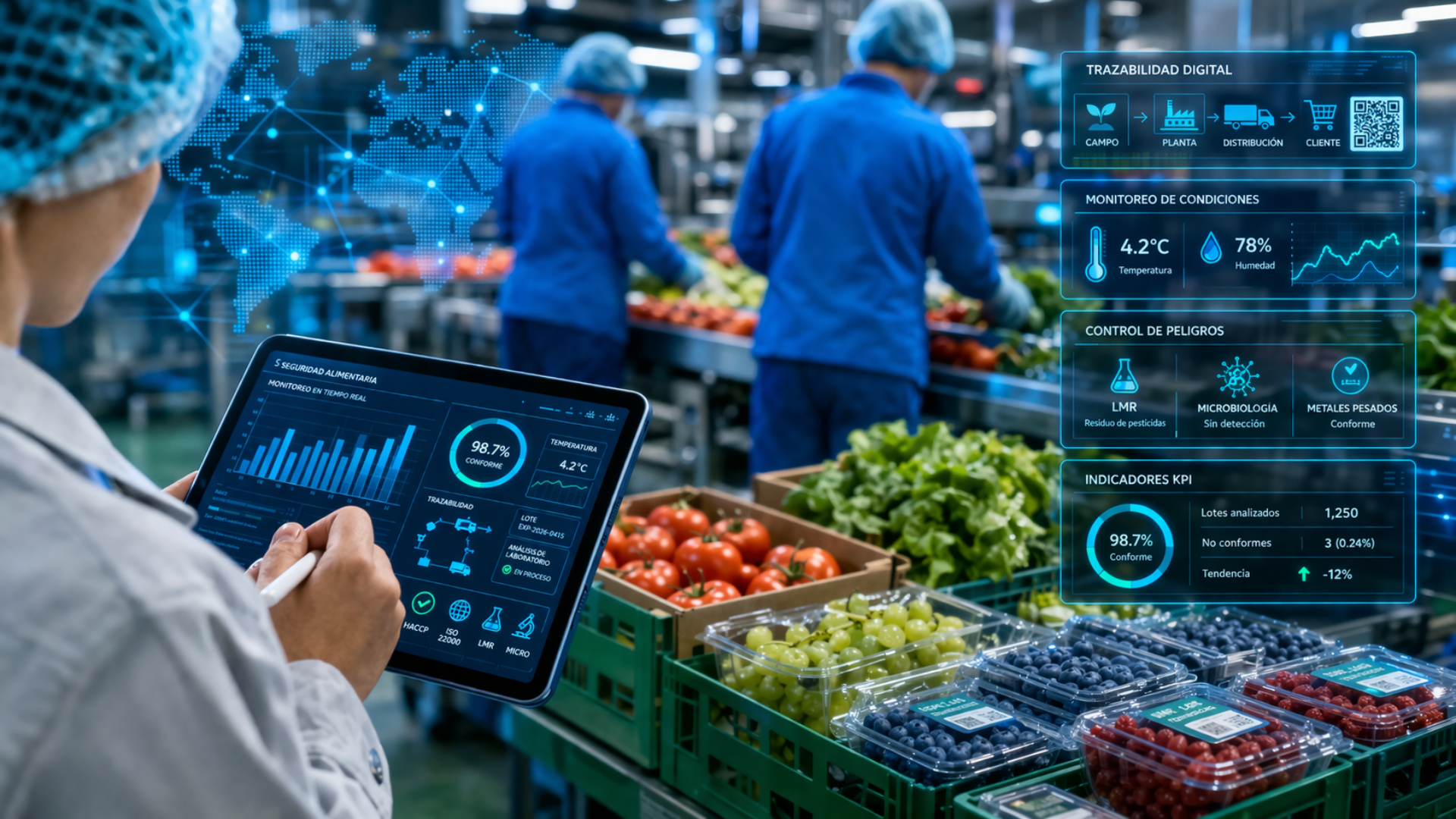 ciberseguridad alimentos sgs