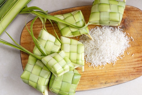 Rice Casing made of Coconut Leafs