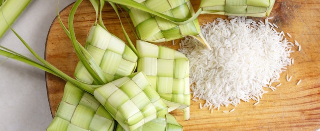 Rice Casing made of Coconut Leafs
