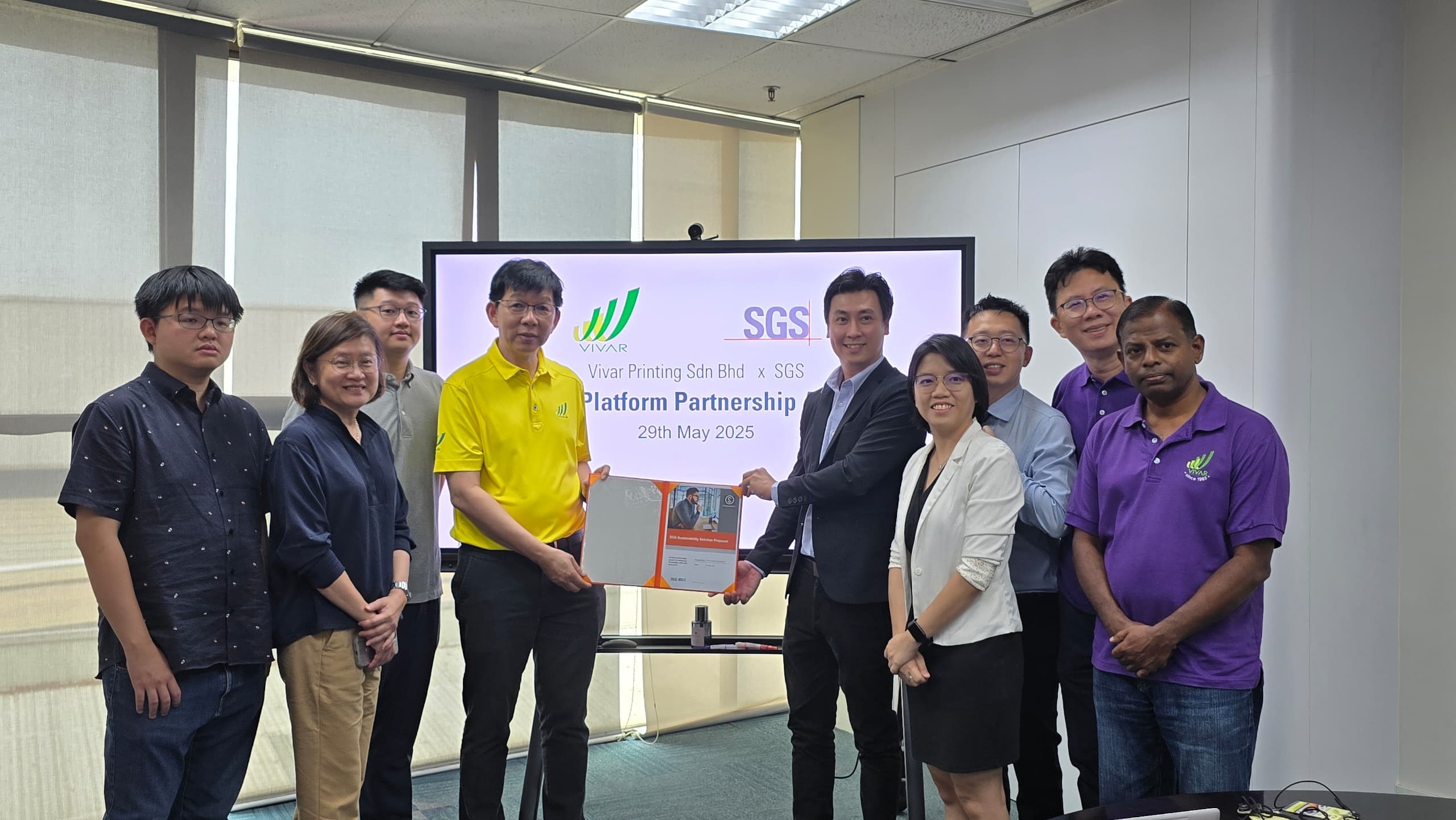 Vivar Printing Adopts the SGS S-Carbon Comprehensive Digital Carbon Management Platform