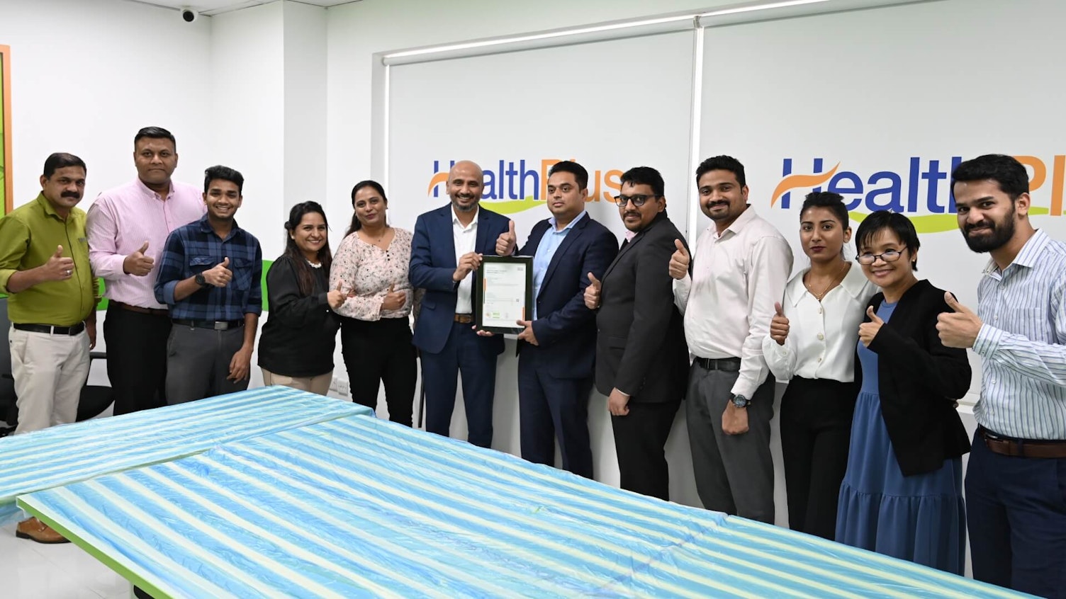Health Plus celebrates its attainment of the BRCGS Food Safety Certification by SGS.