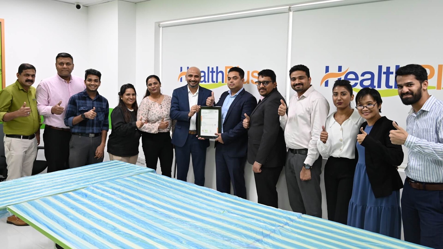 Health Plus celebrates its attainment of the BRCGS Food Safety Certification by SGS. 
