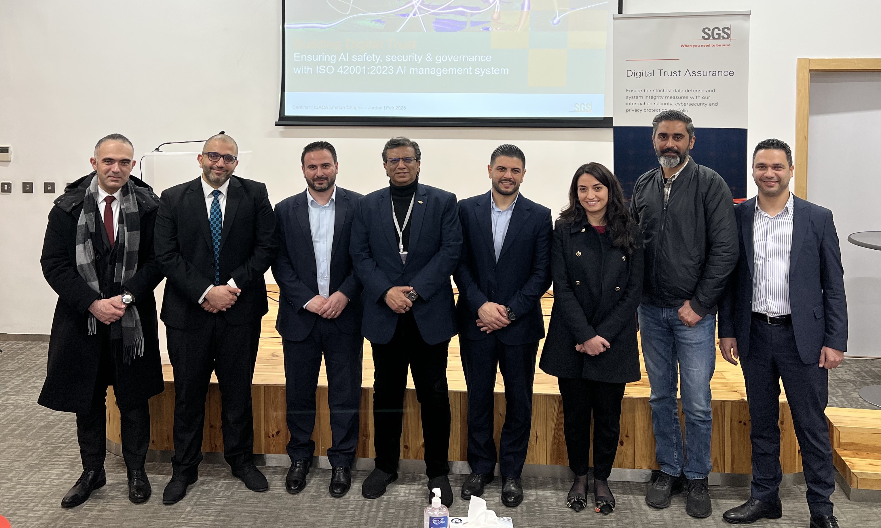 AI governance and risk management session in Jordan