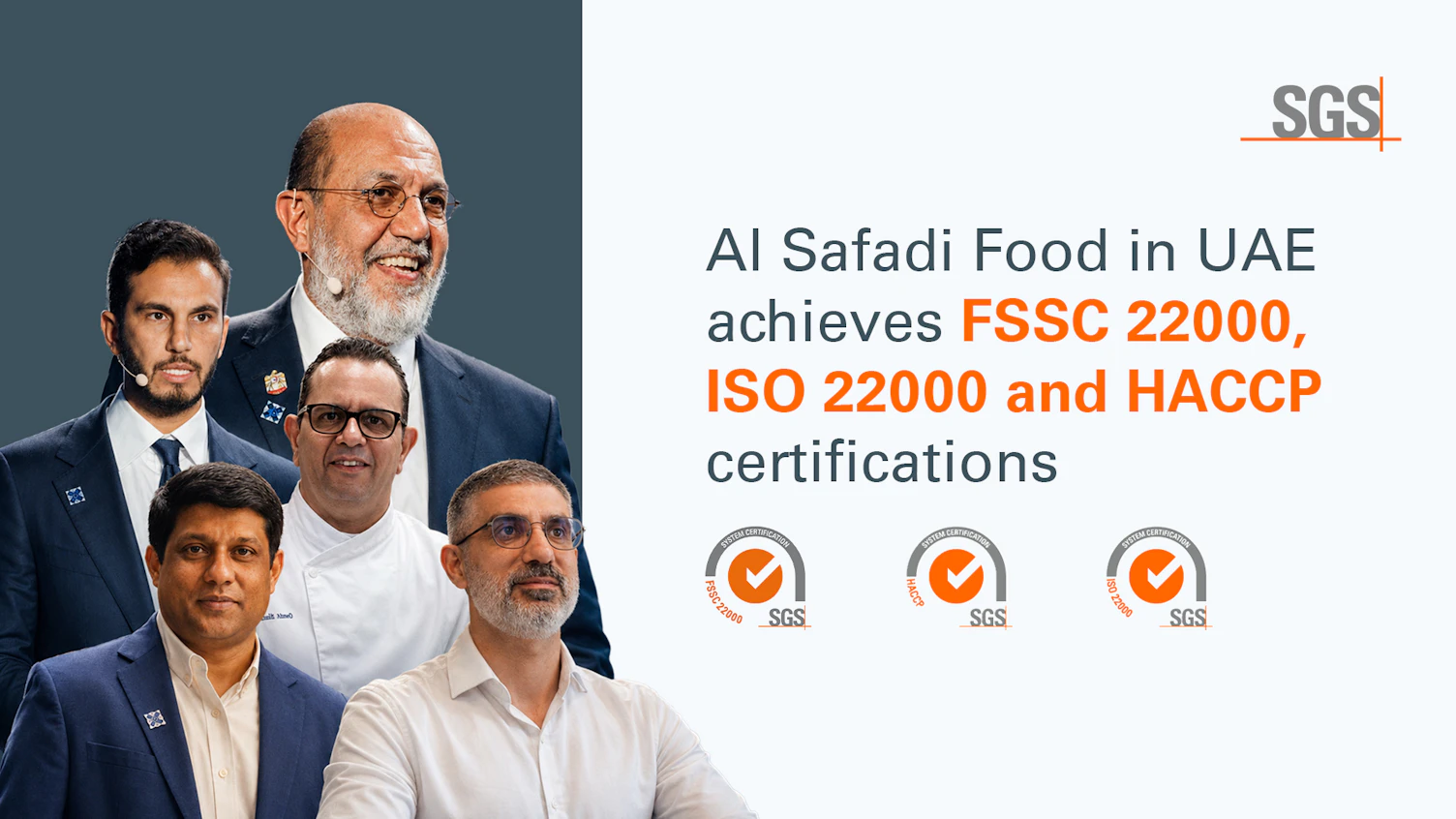 Al Safadi Food Production with SGS
