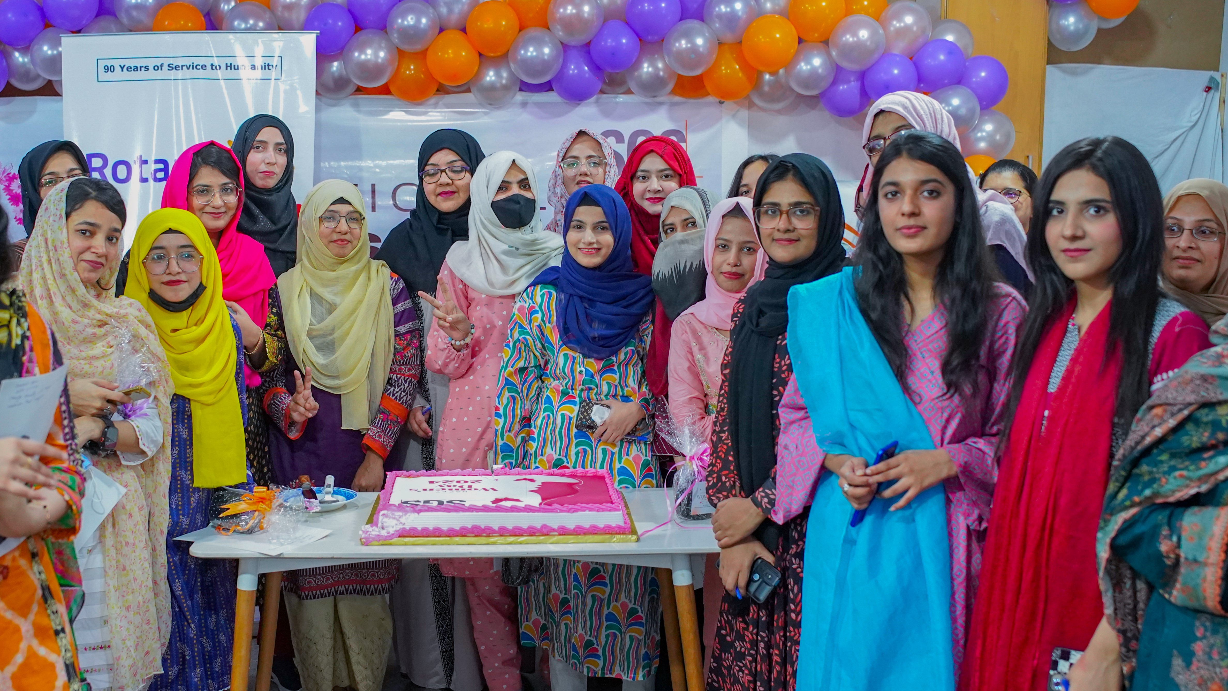 Celebrating International Women Day 2024 at SGS Pakistan
