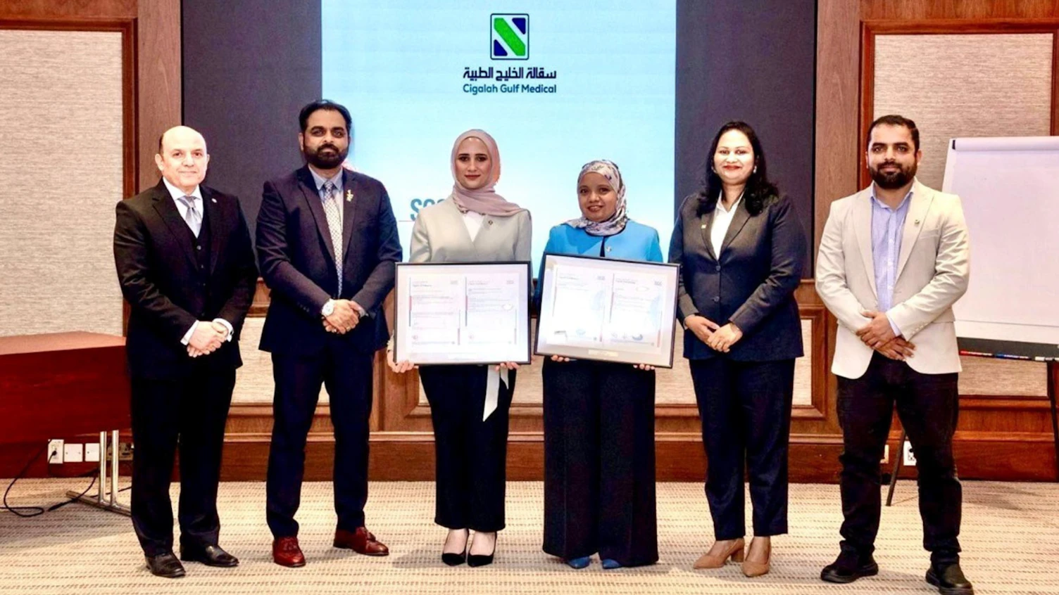 Cigalah Gulf Medical in Bahrain achieves ISO 9001 and WHO GDP in 2025