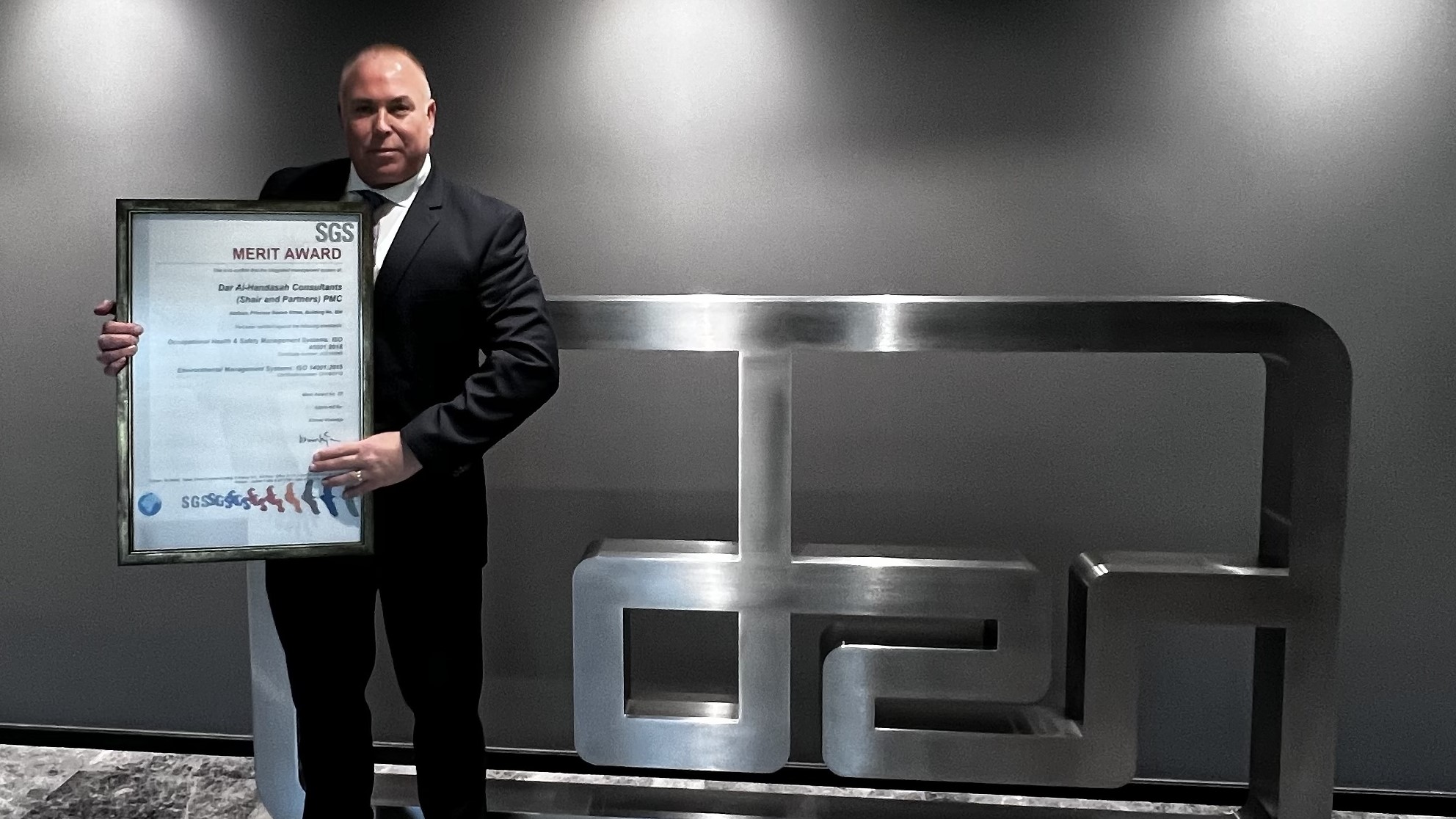 Dar Al-Handasah in Jordan Secures ISO 45001 from SGS