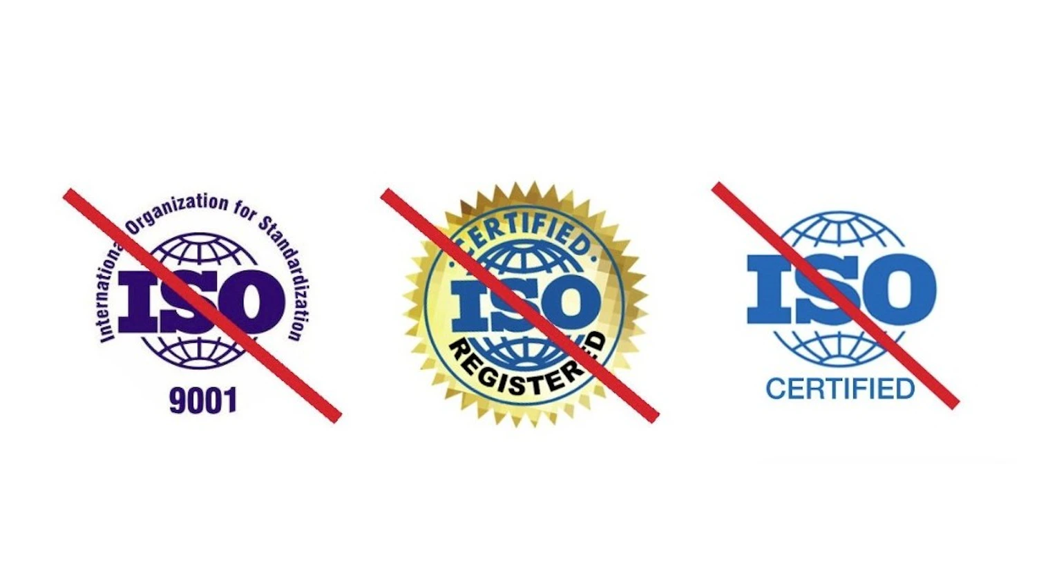 not ISO logo