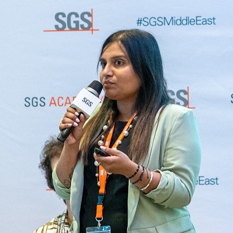 Prapthi Rai of Barakat in SGS Food Forum Dubai