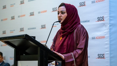 Shagufta M. Zubair in SGS Food Forum Dubai 2025