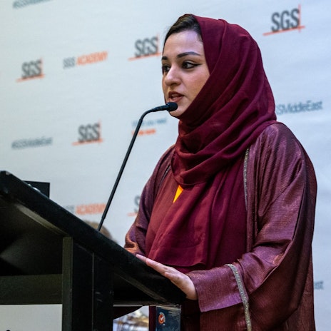 Shagufta M. Zubair in SGS Food Forum Dubai 2025