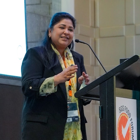 Parvin Banu in SGS Food Forum Dubai 2025