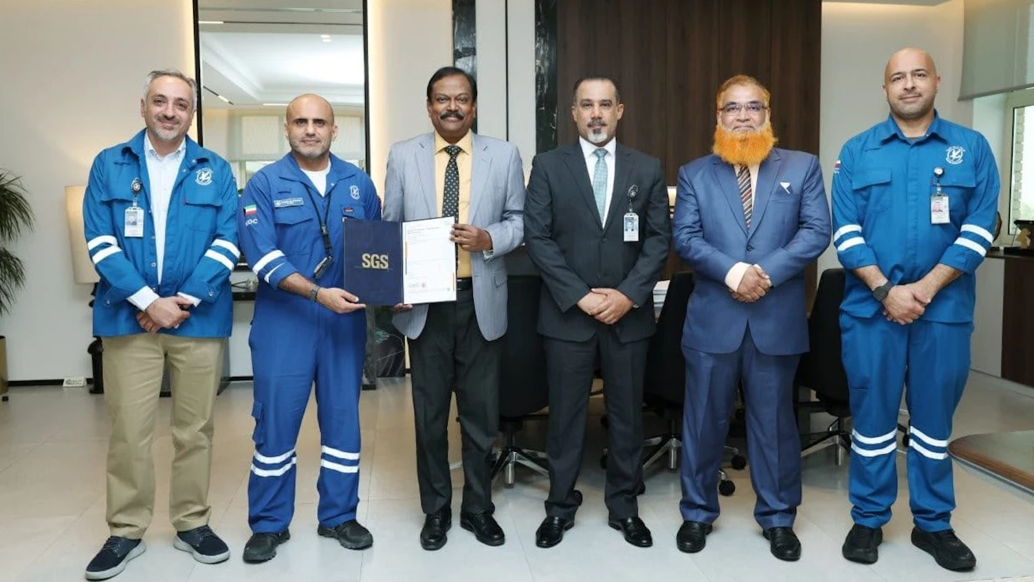 Kuwait Oil Company team