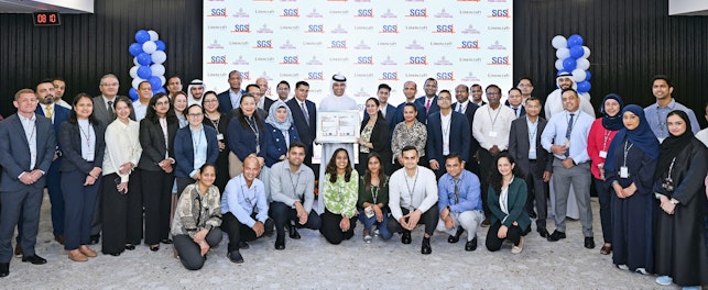 Team of Linencraft, a Subsidiary of Emirates Flight Catering