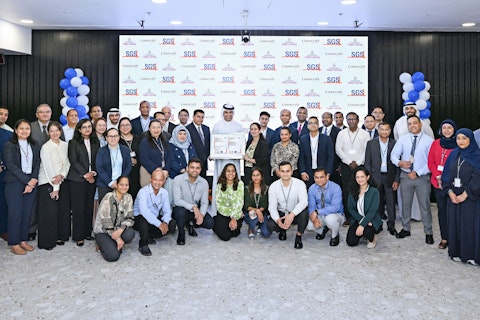 Team of Linencraft, a Subsidiary of Emirates Flight Catering