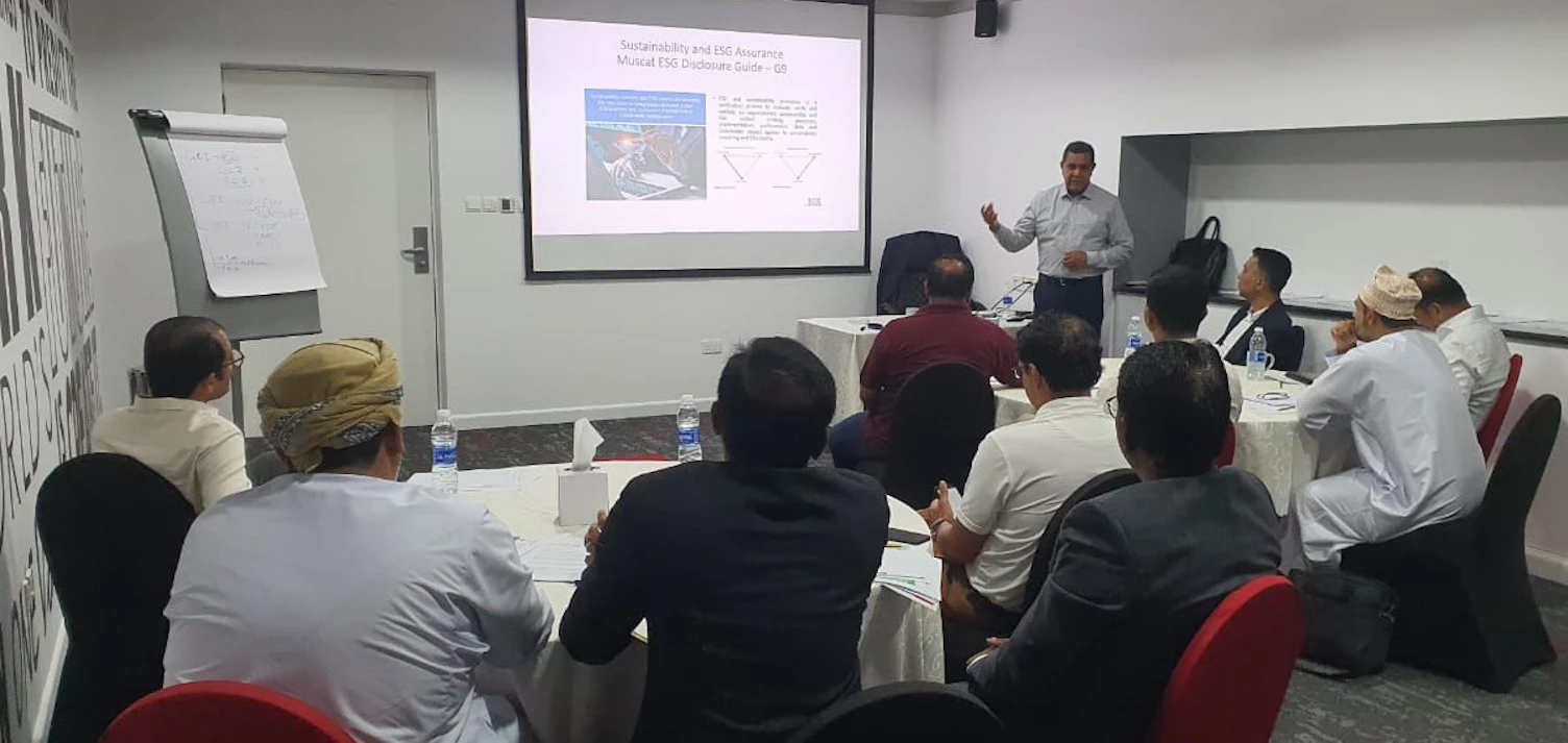 SGS Academy in Oman Wraps Up Successful MSX ESG 30 Metrics Training Session