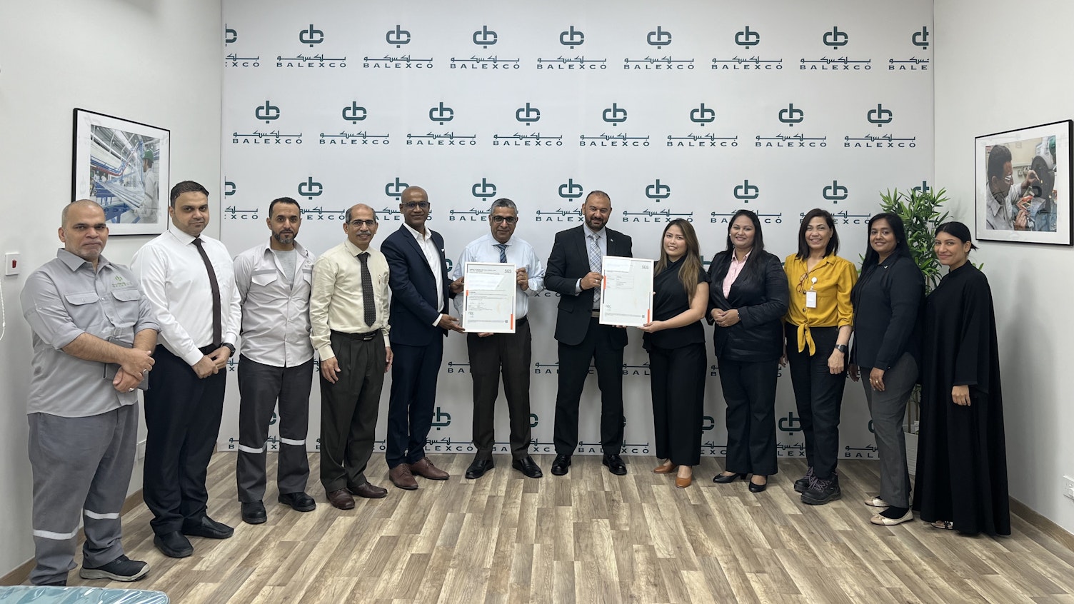 SGS Awards Prestigious CE Mark to BALEXCO