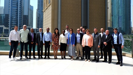 SGS CEO Geraldine Picaud Meets the EEMEA Team in Dubai