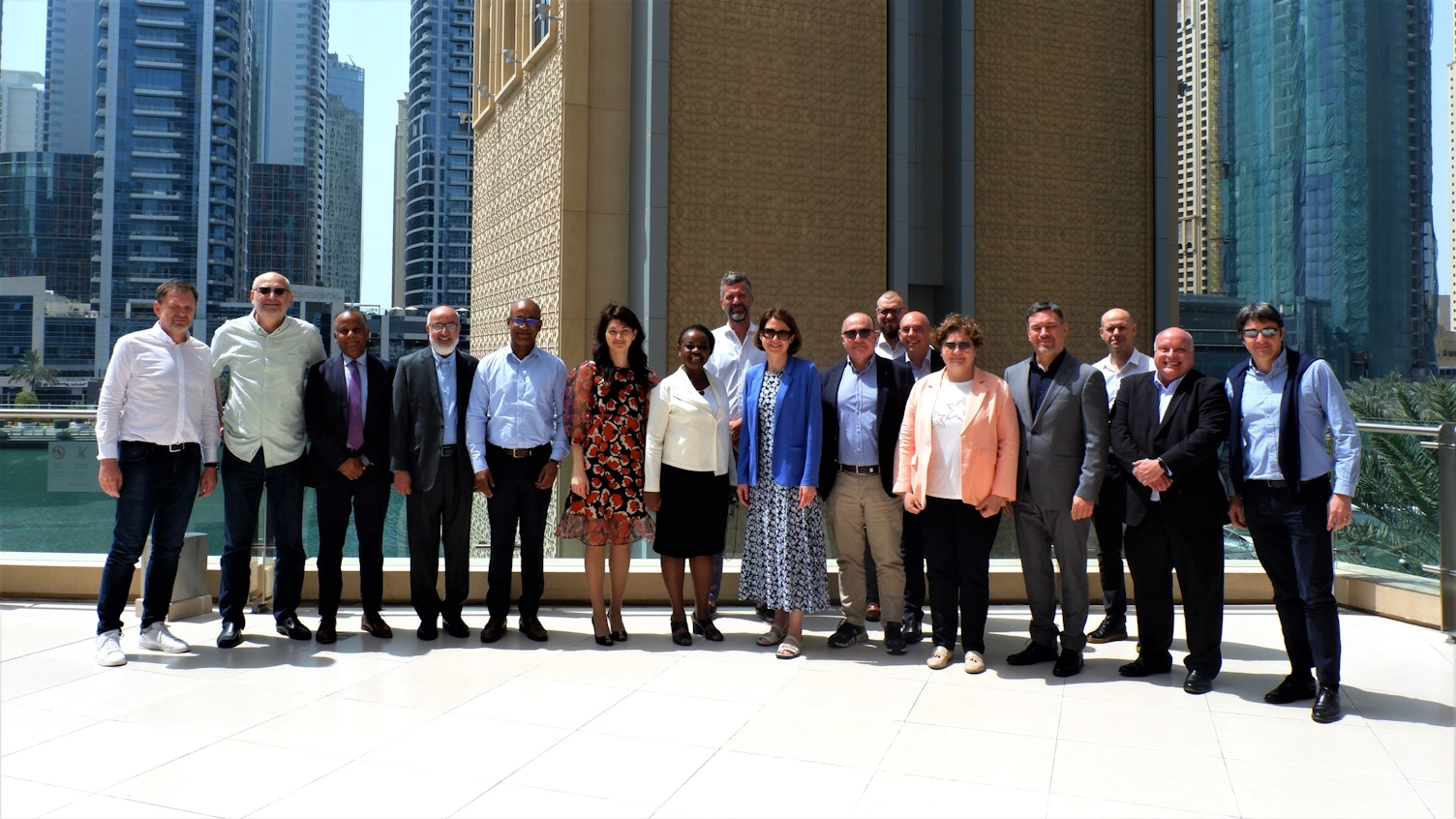 SGS CEO Geraldine Picaud Meets the EEMEA Team in Dubai