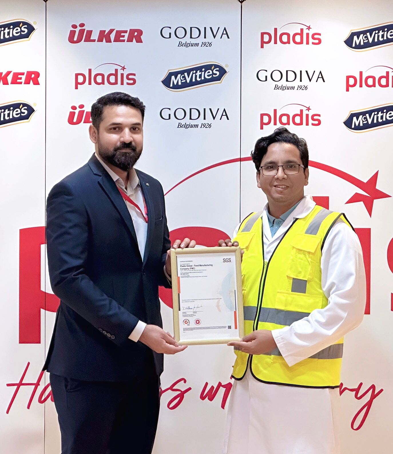 SGS Certified Pladis Global Subsidiaries in Saudi Arabia for ISO 14001 and 45001