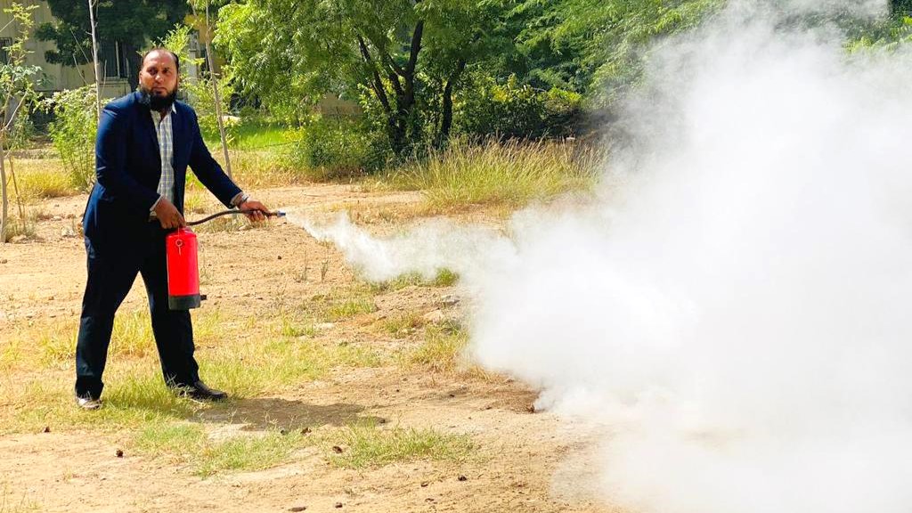 SGS Conducted Fire Safety Training in Collaboration with Karachi University